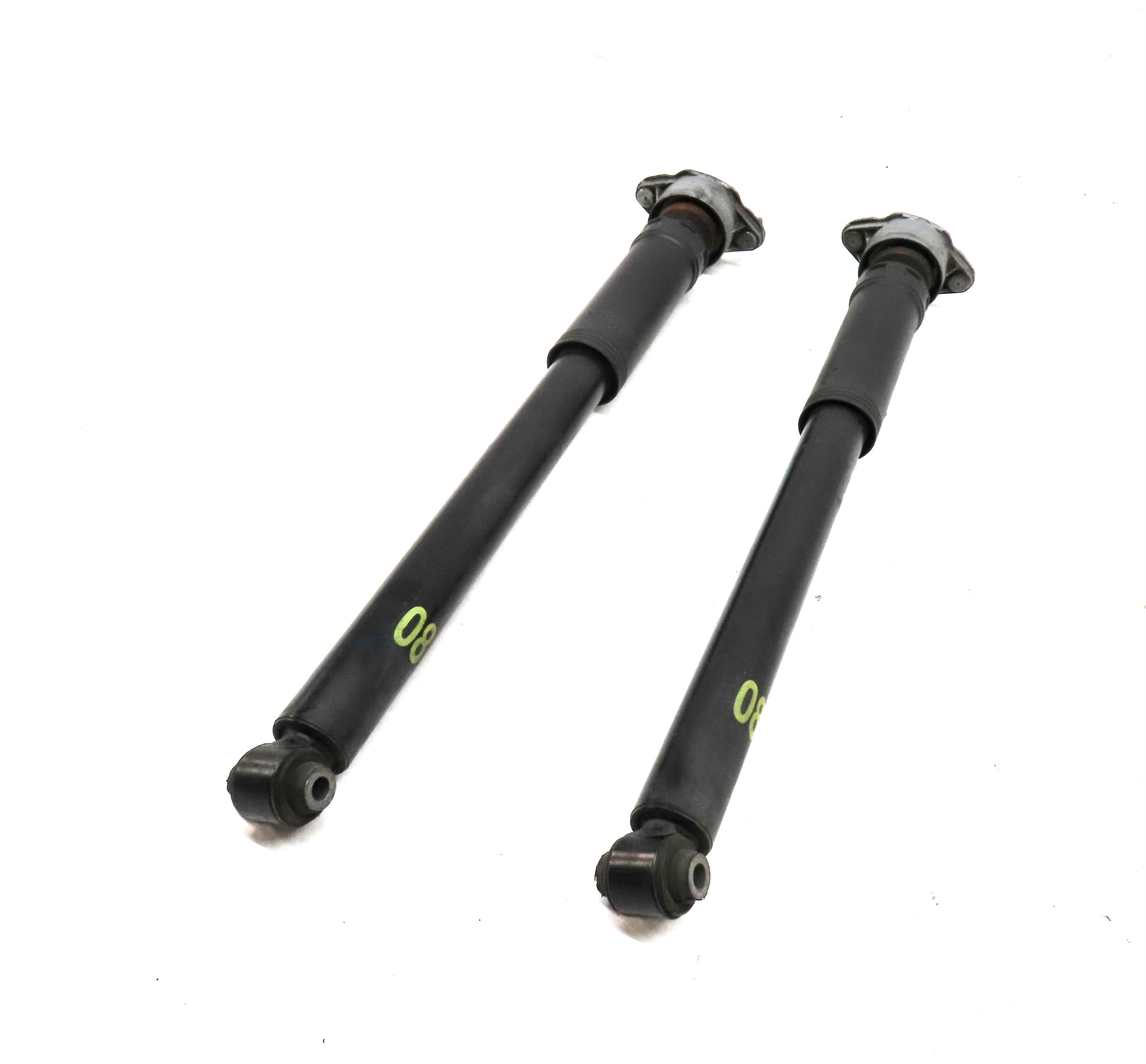 2014 MERCEDES E350 SEDAN (W212) RWD REAR LEFT & RIGHT STANDARD SHOCK STRUT SET/2 — exact item pictured